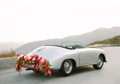 vintage car rental prom